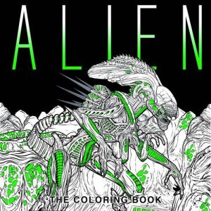 Cover: The Alien Colouring Book