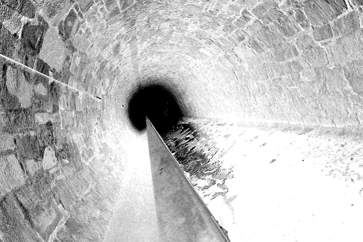Eigenes Foto: Tunnelblick invertiert