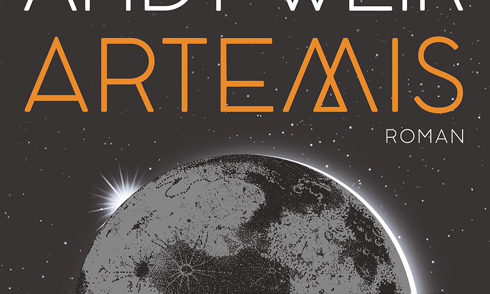 Ausschnitt Cover Heyne: Andy Weir: Artemis